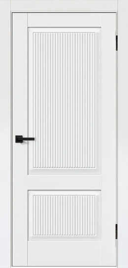 Эмалированная межкомнатная дверь Bianco Simple 33 ПГ Белый Ral 9003 ...